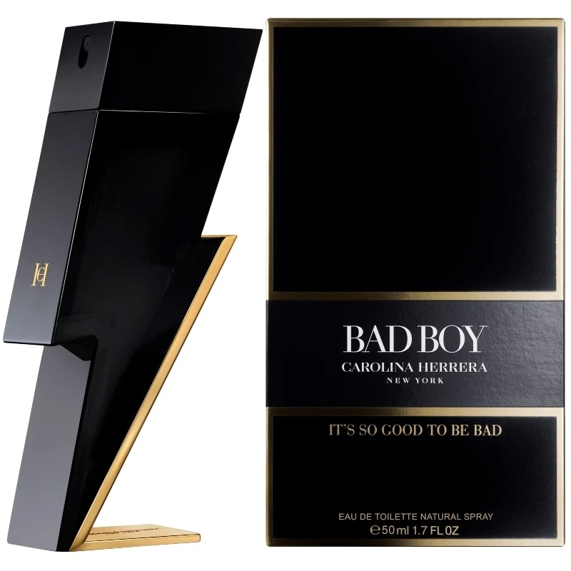 Carolina Herrera Bad Boy For Him EDT 50 Ml 2 Carolina Herrera Bad Boy For Him EDT 50 Ml - Billede 2