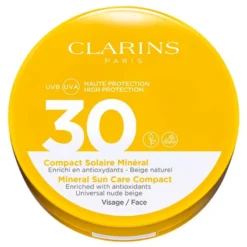 Clarins Sun Care Face Mineral Compact SPF 30 - 11,5 Ml Universal Nude Beige