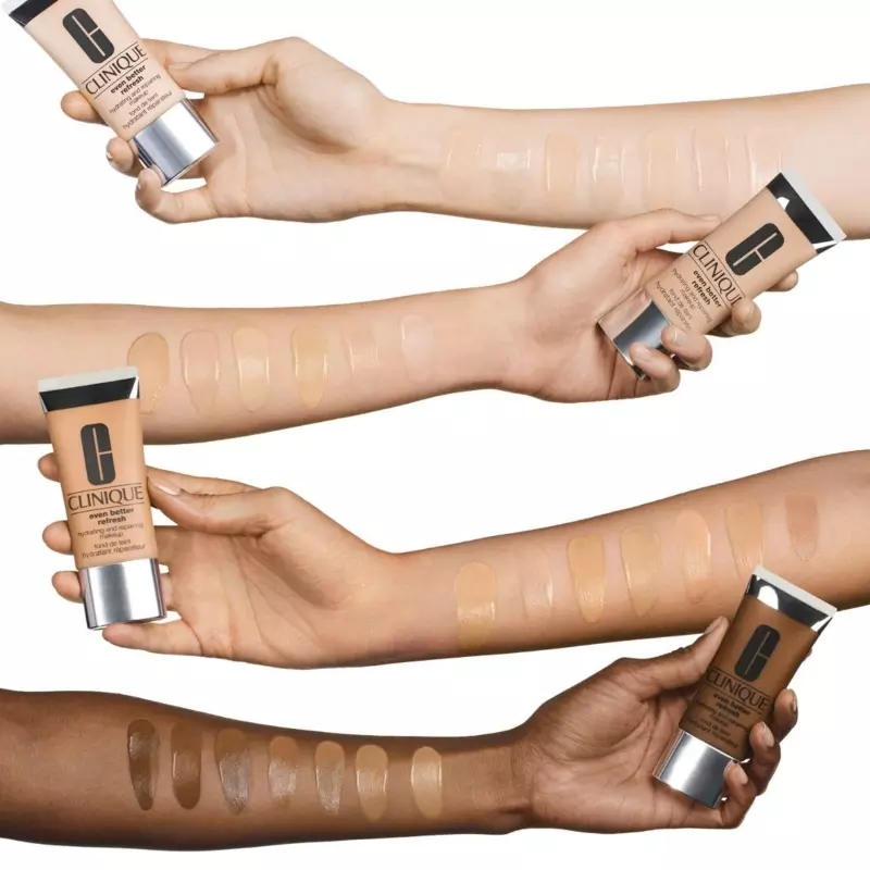 Clinique Even Better Refresh Hydrating And Repairing Makeup 30 Ml - WN 44 Tea 2 Clinique Even Better Refresh Hydrating And Repairing Makeup 30 Ml - WN 44 Tea - Billede 2