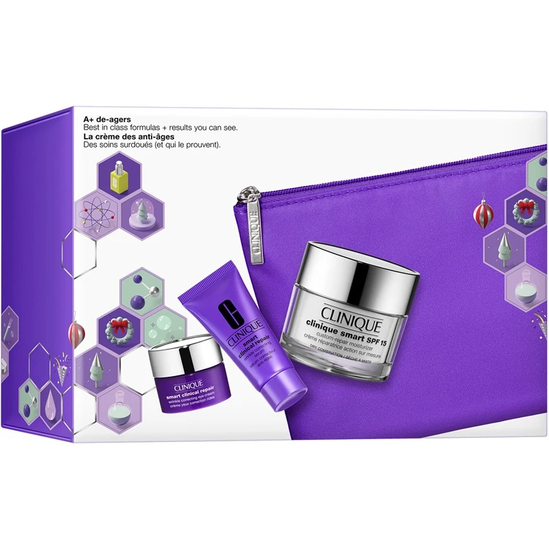 Clinique Smart Moisturizer Gift Set (Limited Edition) 2 Clinique Smart Moisturizer Gift Set (Limited Edition) - Billede 2