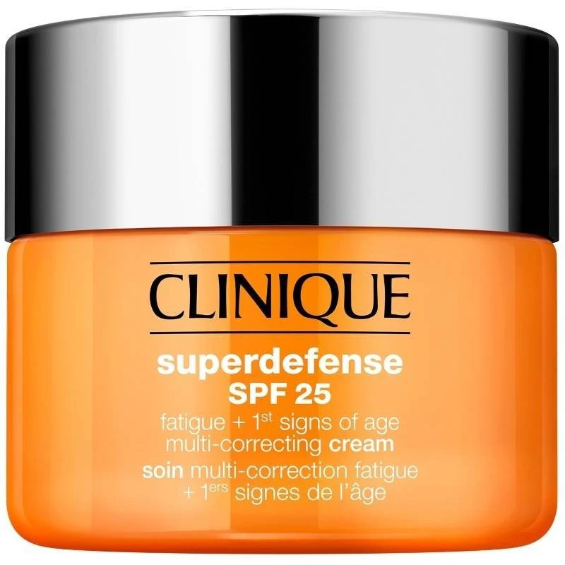 Clinique Superdefense SPF 25 Fatigue Multi-Correcting Face Cream Combination/Oily + Oily Skin 30 Ml 1 Clinique Superdefense SPF 25 Fatigue Multi-Correcting Face Cream Combination/Oily + Oily Skin 30 Ml