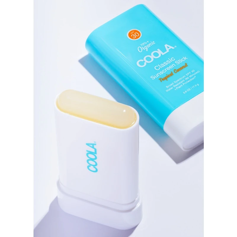 COOLA Classic Sunscreen Stick Tropical Coconut SPF 30 - 17 Gr. 4 COOLA Classic Sunscreen Stick Tropical Coconut SPF 30 - 17 Gr. - Billede 4