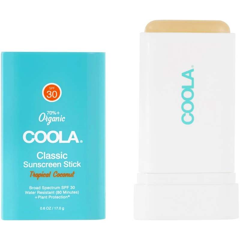 COOLA Classic Sunscreen Stick Tropical Coconut SPF 30 - 17 Gr. 3 COOLA Classic Sunscreen Stick Tropical Coconut SPF 30 - 17 Gr. - Billede 3