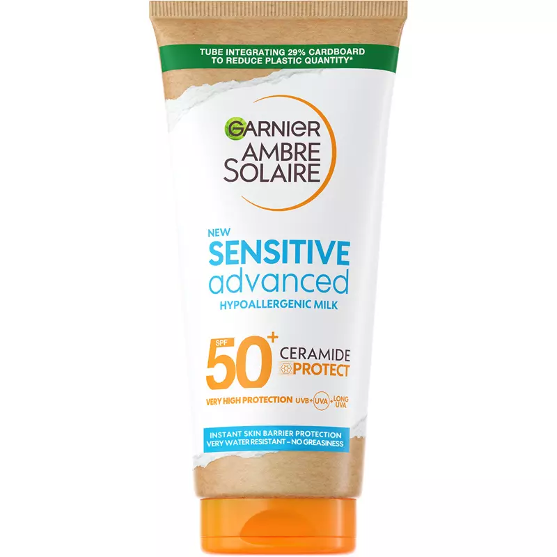 Garnier Ambre Solaire Sensitive Advanced Sun Lotion SPF 50+ - 175 Ml 1 Garnier Ambre Solaire Sensitive Advanced Sun Lotion SPF 50+ - 175 Ml