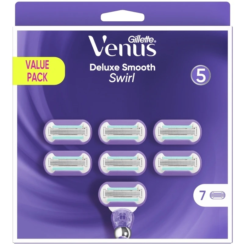Gillette® Gillette Venus Deluxe Smooth Swirl Blades 7 Pieces 1 Gillette® Gillette Venus Deluxe Smooth Swirl Blades 7 Pieces