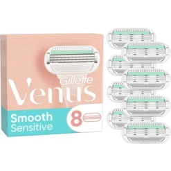 Gillette® Gillette Venus Smooth Sensitive Blades 8 Pieces