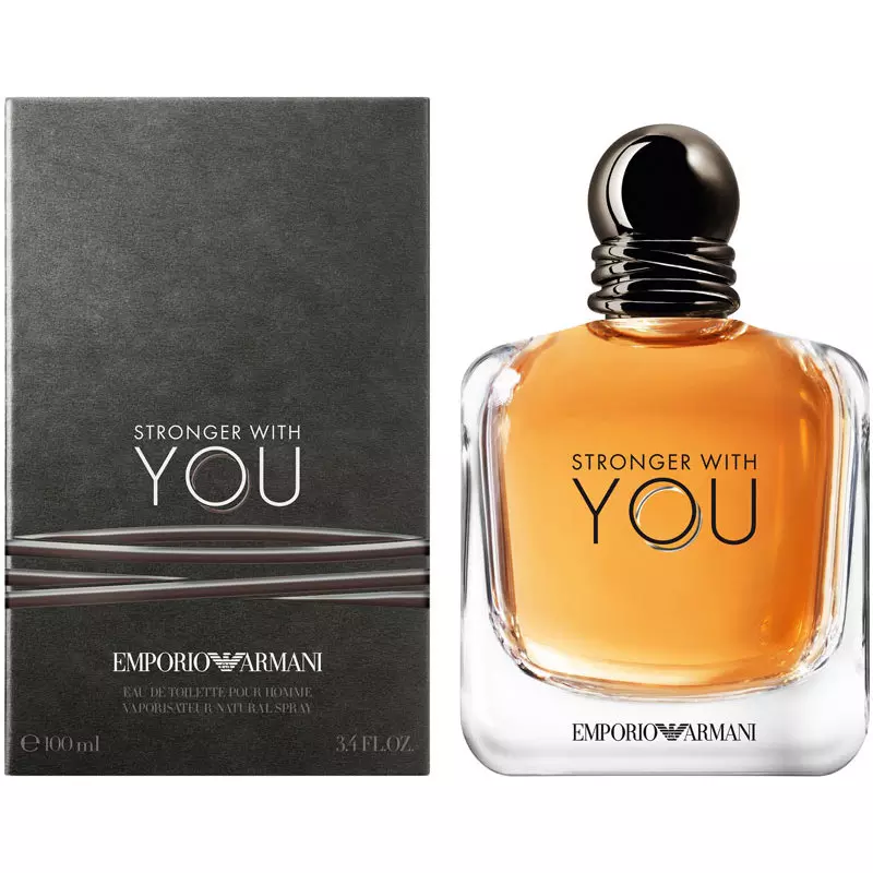 Giorgio Armani Stronger With You For Him EDT 100 Ml 3 Giorgio Armani Stronger With You For Him EDT 100 Ml - Billede 3