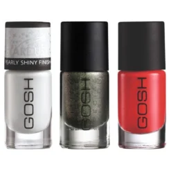 3 X GOSH Nail Laquer 8 Ml