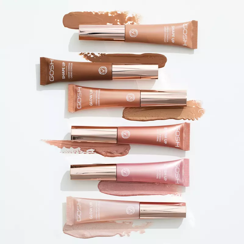 GOSH Shape Up Cream Contour 14 Ml - 001 Fair Medium 4 GOSH Shape Up Cream Contour 14 Ml - 001 Fair Medium - Billede 4