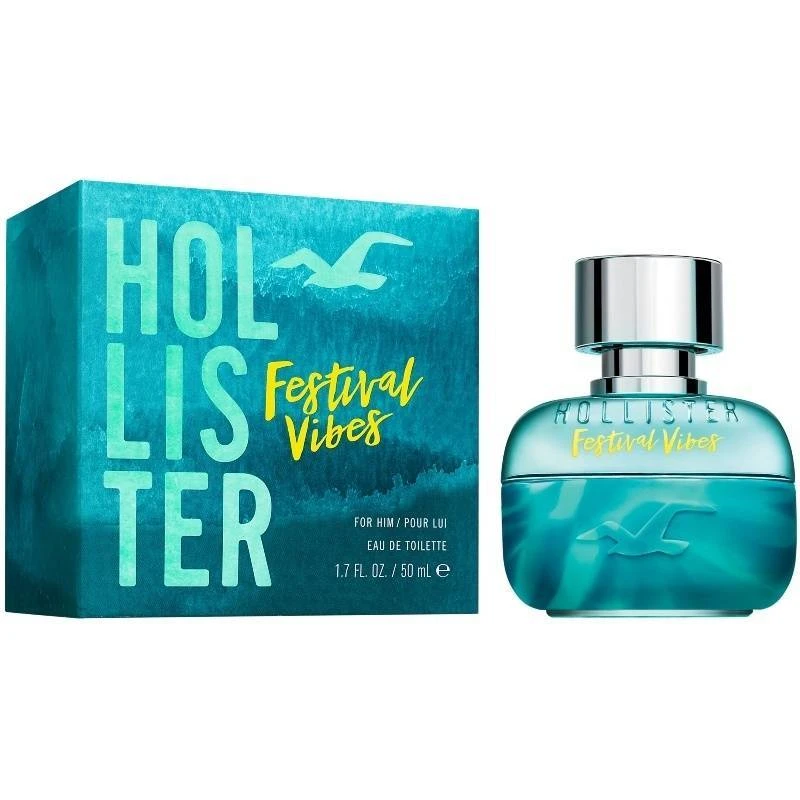 Hollister Festival Vibes For Him EDT 50 Ml 2 Hollister Festival Vibes For Him EDT 50 Ml - Billede 2
