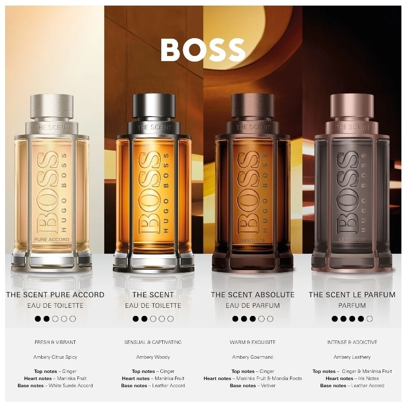 Hugo Boss The Scent For Him EDT 200 Ml 5 Hugo Boss The Scent For Him EDT 200 Ml - Billede 5