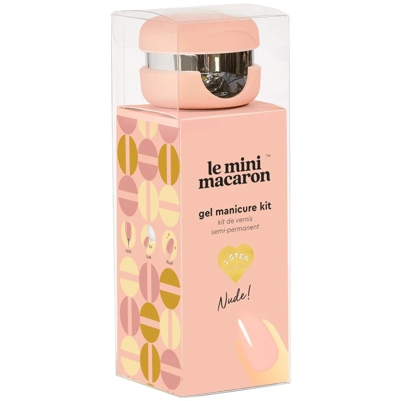 Le Mini Macaron Gel Manicure Kit - Nude 2 Le Mini Macaron Gel Manicure Kit - Nude - Billede 2
