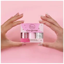 Le Mini Macaron Gel Polish Trio 3 X 8,5 Ml - C'est Glitter -Clinique Salgsbutik le mini macaron gel polish trio 3 x 85 ml cest glitter 1642159509
