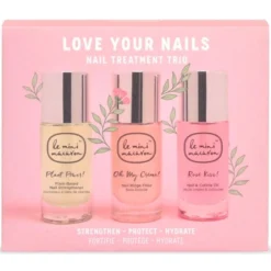 Le Mini Macaron Love Your Nails Treatment Trio