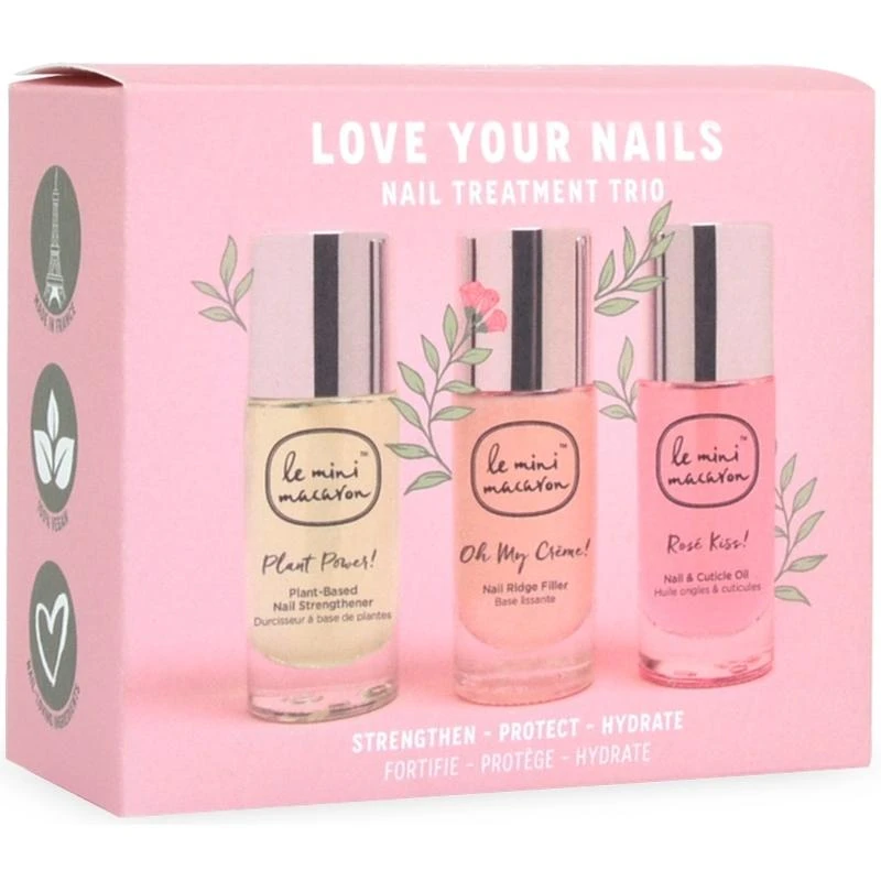 Le Mini Macaron Love Your Nails Treatment Trio 2 Le Mini Macaron Love Your Nails Treatment Trio - Billede 2
