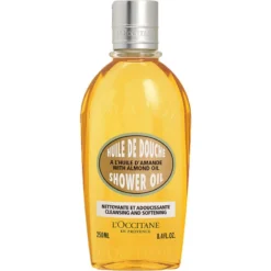 L'Occitane Almond Cleansing & Softening Shower Oil 250 Ml