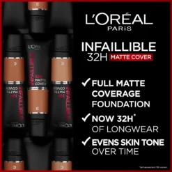 L’Oréal Paris L'Oréal Paris Cosmetics Infaillible 32H Matte Cover Foundation SPF 25 - 30 Ml - 260 Warm Undertone 9 L’Oréal Paris L'Oréal Paris Cosmetics Infaillible 32H Matte Cover Foundation SPF 25 - 30 Ml - 260 Warm Undertone -Clinique Salgsbutik loreal paris cosmetics infaillible 32h matte cover foundation spf 25 30 ml 260 warm undertone 2