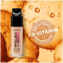 L’Oréal Paris L'Oréal Paris Cosmetics Infaillible Fresh Wear 32H Liquid Foundation 30 Ml - 300 Amber -Clinique Salgsbutik loreal paris cosmetics infaillible fresh wear 32h liquid foundation 30 ml 300 amber 1648200079