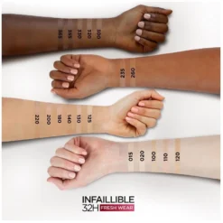 L’Oréal Paris L'Oréal Paris Cosmetics Infaillible Fresh Wear 32H Liquid Foundation 30 Ml - 300 Amber -Clinique Salgsbutik loreal paris cosmetics infaillible fresh wear 32h liquid foundation 30 ml 300 amber 1648200089