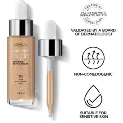 L’Oréal Paris L'Oréal Paris Cosmetics True Match Nude Plumping Tinted Serum 30 Ml - No. 2-3 Light -Clinique Salgsbutik loreal paris cosmetics true match nude plumping tinted serum 30 ml no 2 3 light 1631779421