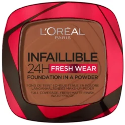 L’Oréal Paris L'Oréal Paris Infaillible 24h Fresh Wear Powder Foundation 9 Gr. - 375 Deep Amber