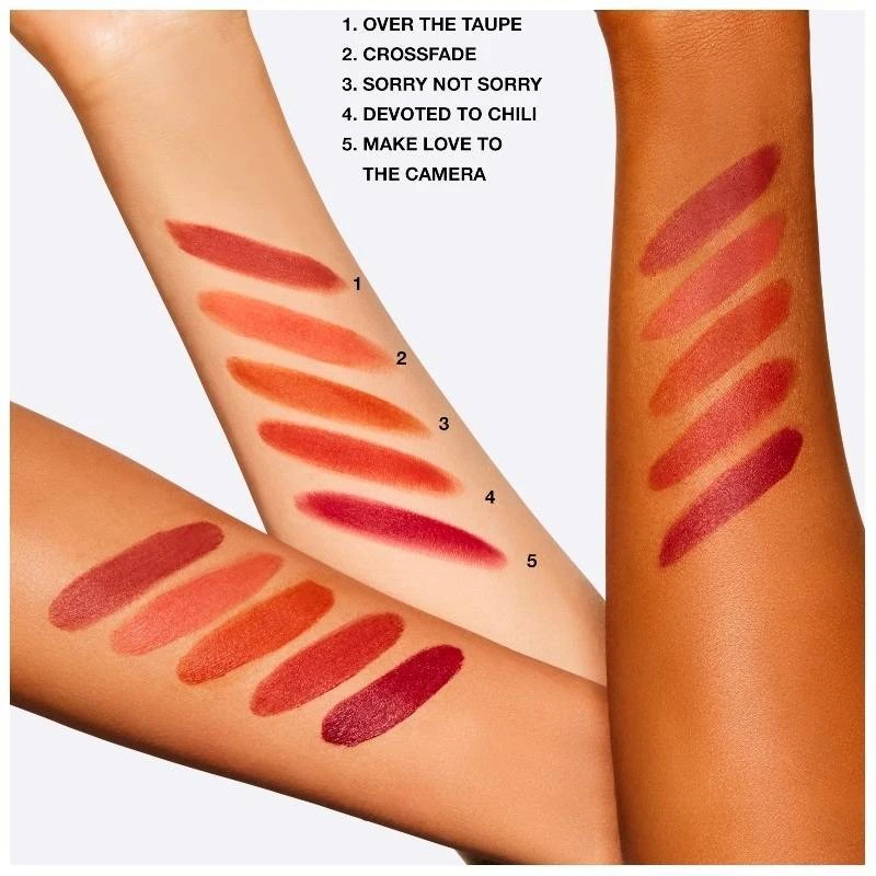 MAC Powder Kiss Liquid Lipcolour 3 Gr. - Over The Taupe 7 MAC Powder Kiss Liquid Lipcolour 3 Gr. - Over The Taupe - Billede 7