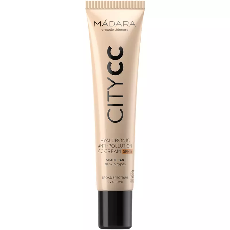 Madara MÁDARA CITY CC Hyaluronic Anti-pollution CC Cream SPF 15 - 40 Ml - Tan 1 Madara MÁDARA CITY CC Hyaluronic Anti-pollution CC Cream SPF 15 - 40 Ml - Tan