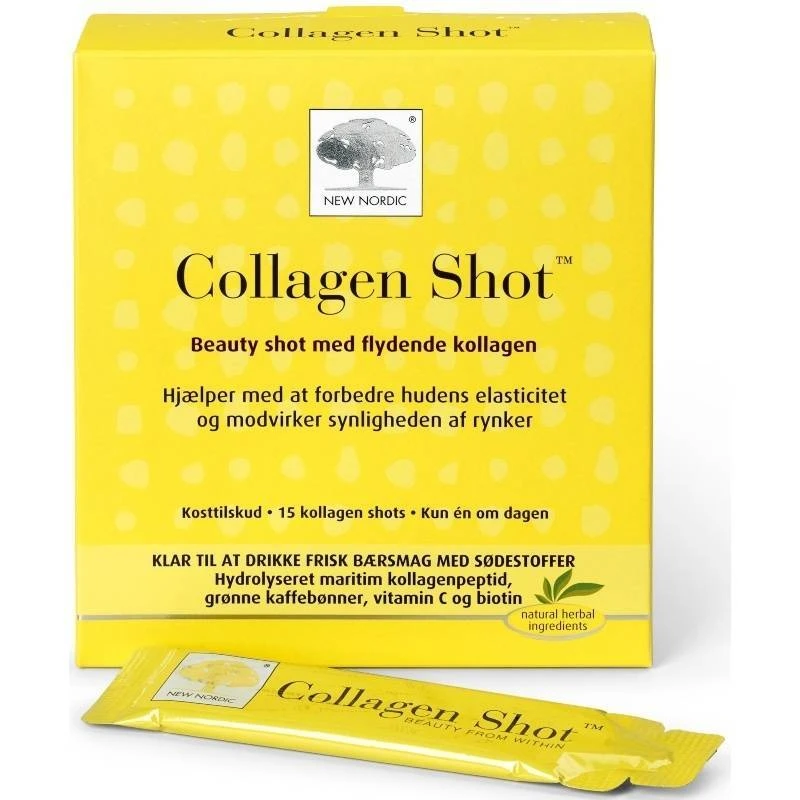 New Nordic Collagen 15 Shots 3 New Nordic Collagen 15 Shots - Billede 3