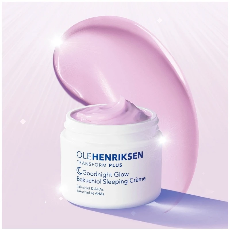 Ole Henriksen Transform Plus Goodnight Glow Bakuchiol Sleeping Créme 50 Ml 4 Ole Henriksen Transform Plus Goodnight Glow Bakuchiol Sleeping Créme 50 Ml - Billede 4