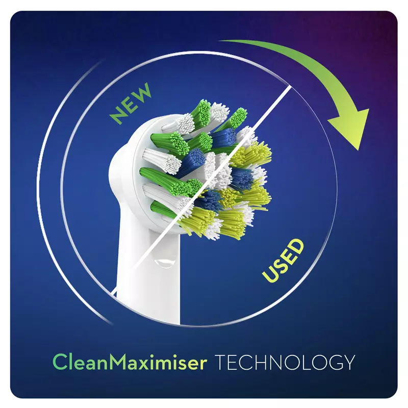 Oral B Oral-B Cross Action Brush Heads 6 Pieces 4 Oral B Oral-B Cross Action Brush Heads 6 Pieces - Billede 4