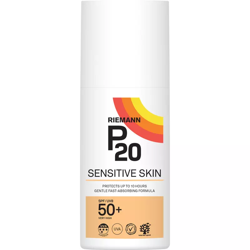 P20 Riemann Sensitive Skin Sun Protection Cream SPF 50+ - 200 Ml 1 P20 Riemann Sensitive Skin Sun Protection Cream SPF 50+ - 200 Ml
