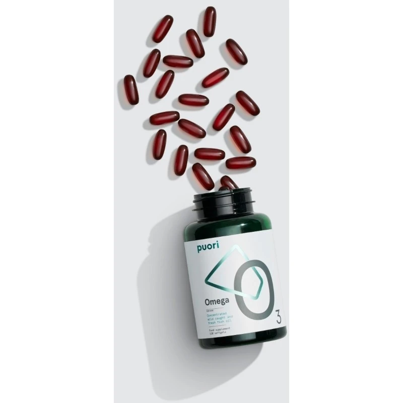 Puori Omega-3 O3 - 120 Pieces 2 Puori Omega-3 O3 - 120 Pieces - Billede 2