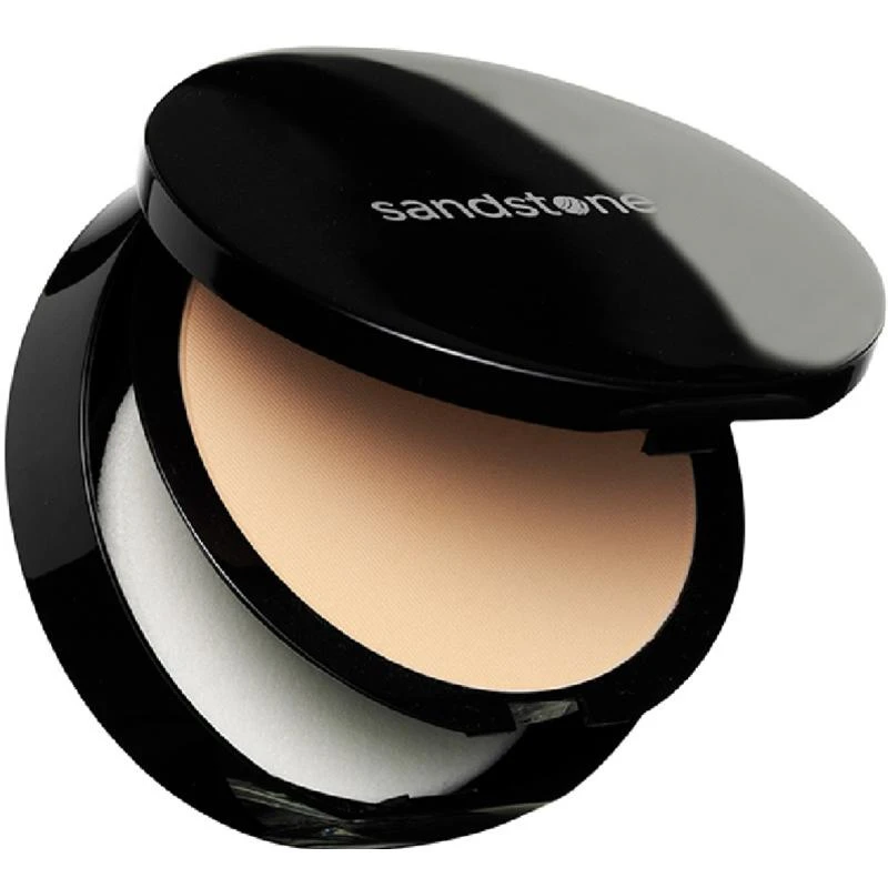 Sandstone Pressed Mineral Foundation 9 Gr. - C3 Warm Ivory 1 Sandstone Pressed Mineral Foundation 9 Gr. - C3 Warm Ivory