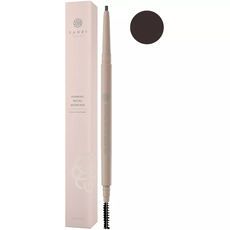 Sanzi Beauty Forming Micro Brow Pen - Ash Brown 1 Sanzi Beauty Forming Micro Brow Pen - Ash Brown