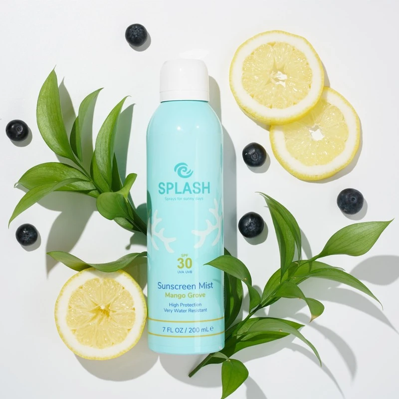 Splash Mango Grove Sunscreen Mist SPF 30 - 200 Ml 2 Splash Mango Grove Sunscreen Mist SPF 30 - 200 Ml - Billede 2