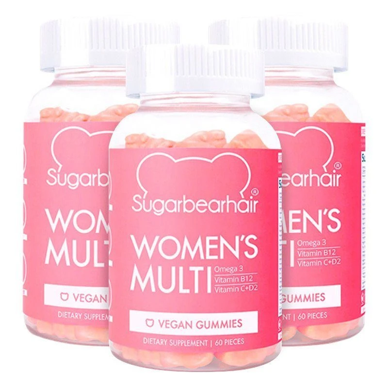 Sugarbearhair Hair Vitamins/Women's Multi Vitamins 3 X 60 Pieces 6 Sugarbearhair Hair Vitamins/Women's Multi Vitamins 3 X 60 Pieces - Billede 6