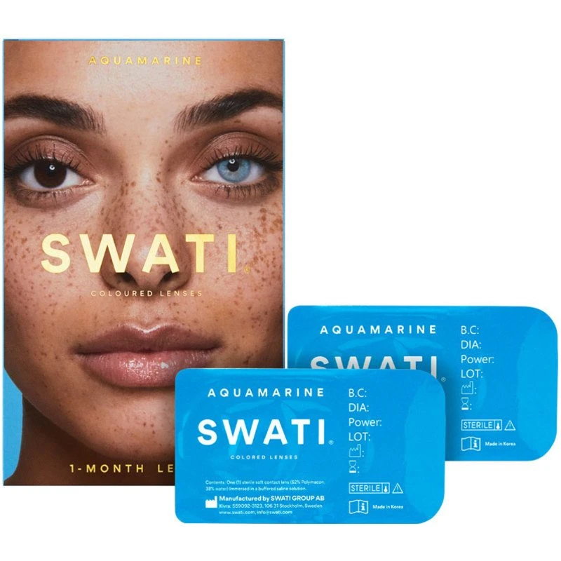 SWATI Cosmetics 1 Month Lenses - Aquamarine 1 SWATI Cosmetics 1 Month Lenses - Aquamarine