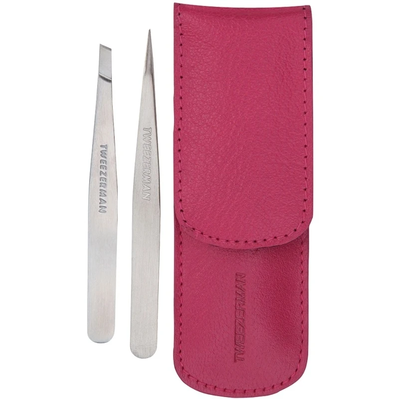 Tweezerman Petite Tweeze Set - Pink 1 Tweezerman Petite Tweeze Set - Pink