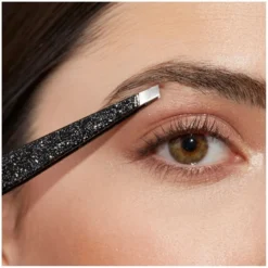 Tweezerman Slant Tweezer - Sparkling Black -Clinique Salgsbutik tweezerman slant tweezer sparkling black 1648640464