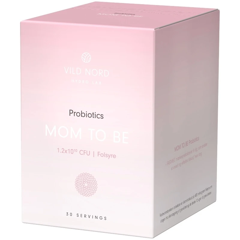 Vild Nord Mom To Be Probiotics 30 Gr. 2 Vild Nord Mom To Be Probiotics 30 Gr. - Billede 2