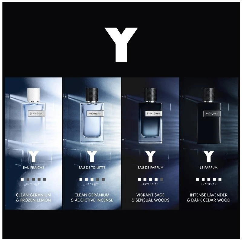 Yves Saint Laurent YSL Y EDT 60 Ml 8 Yves Saint Laurent YSL Y EDT 60 Ml - Billede 8